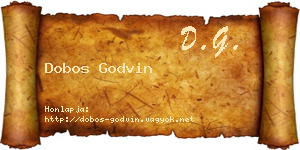 Dobos Godvin névjegykártya